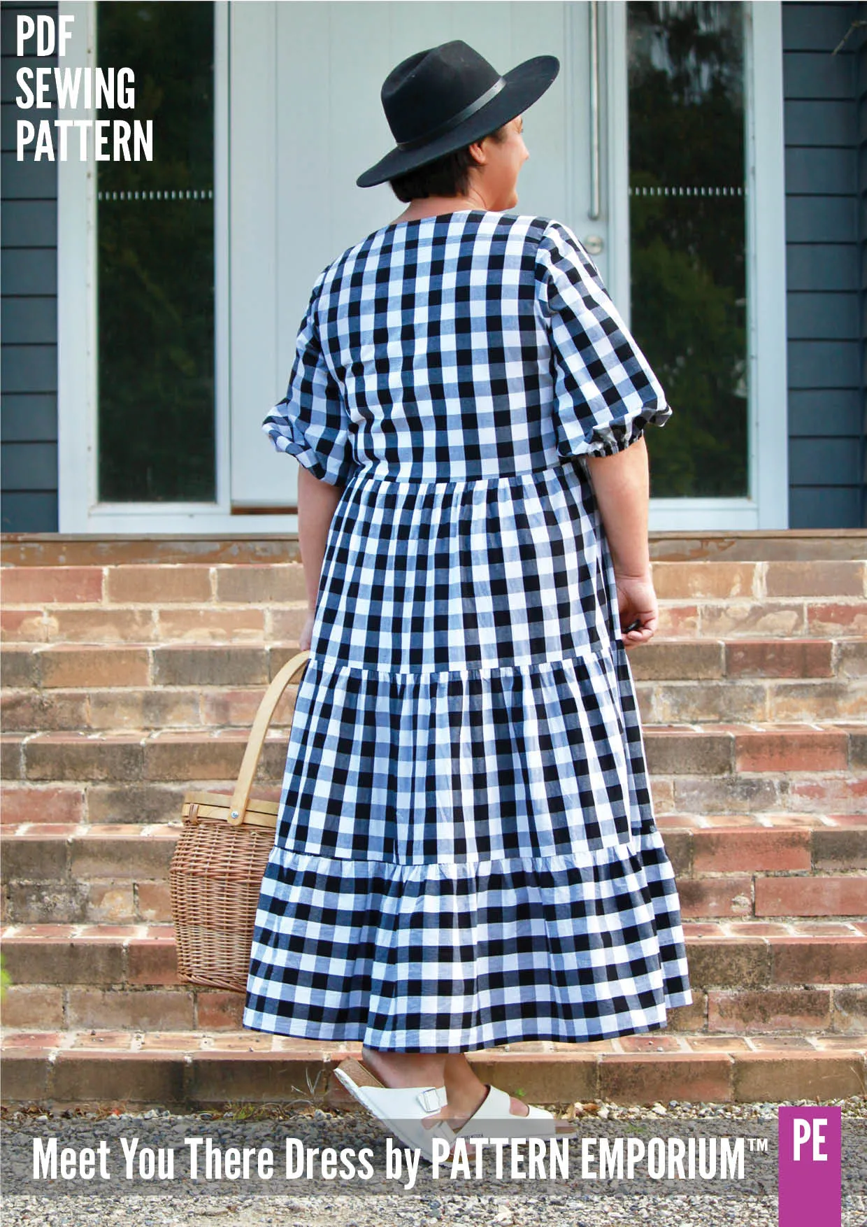 Meet You There | Tiered Dress & Top Sewing Pattern