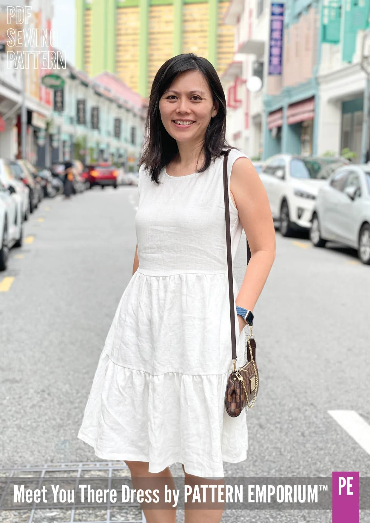 Meet You There | Tiered Dress & Top Sewing Pattern