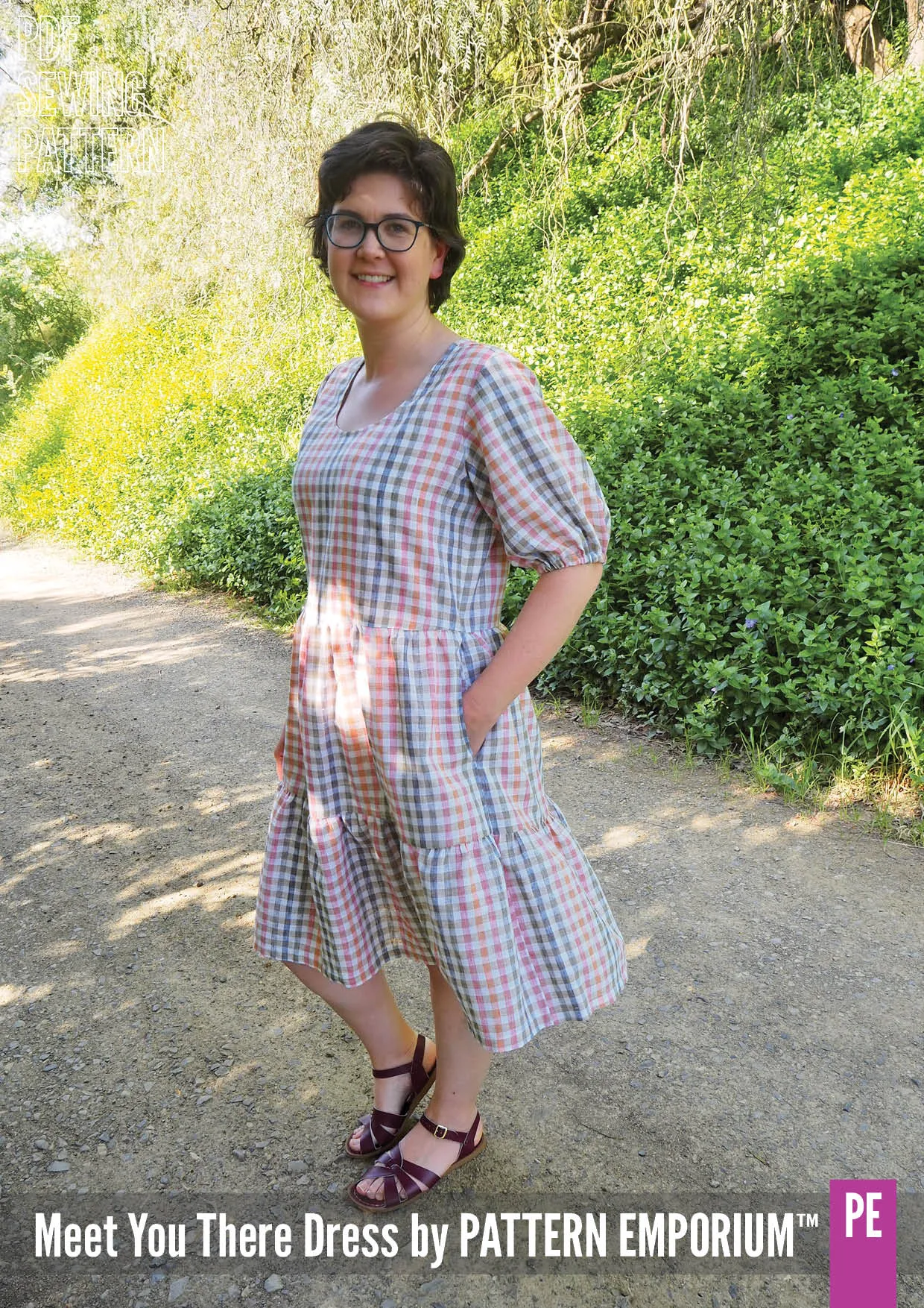 Meet You There | Tiered Dress & Top Sewing Pattern