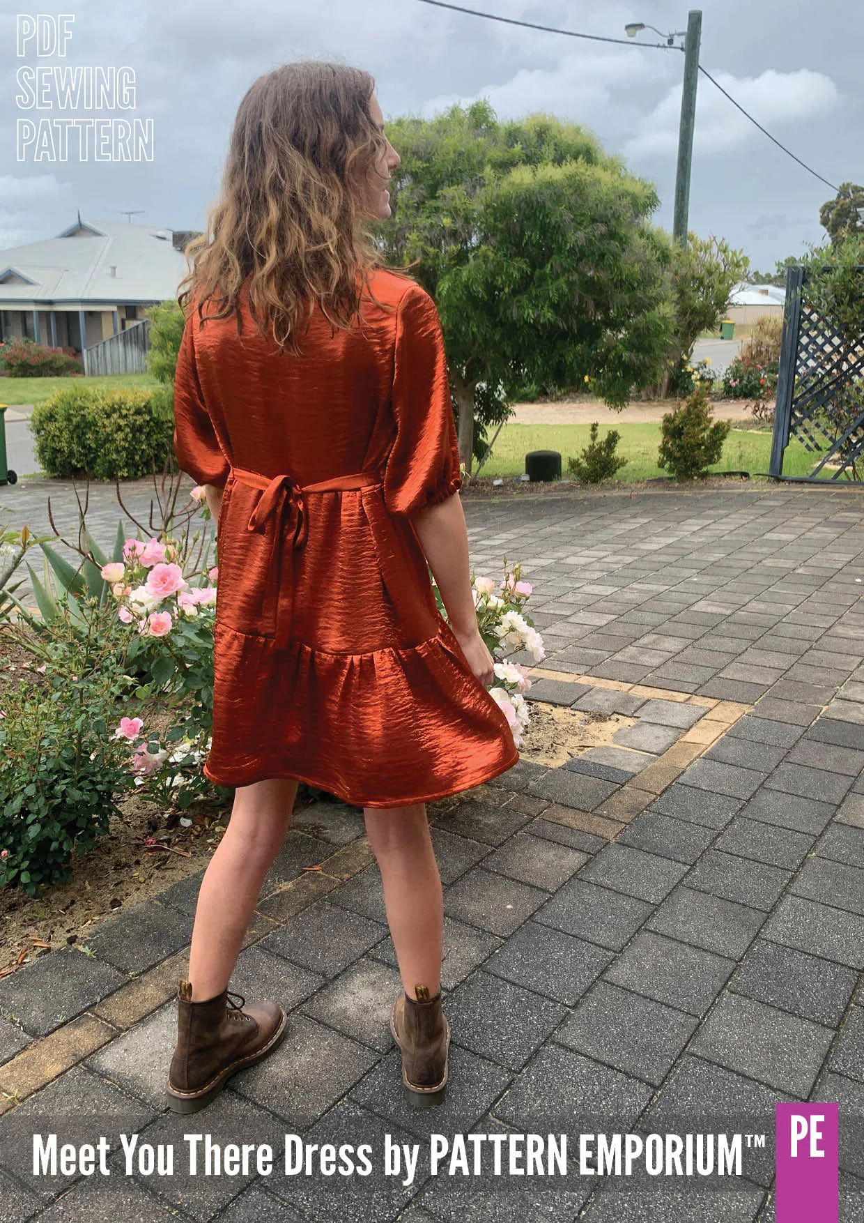 Meet You There | Tiered Dress & Top Sewing Pattern