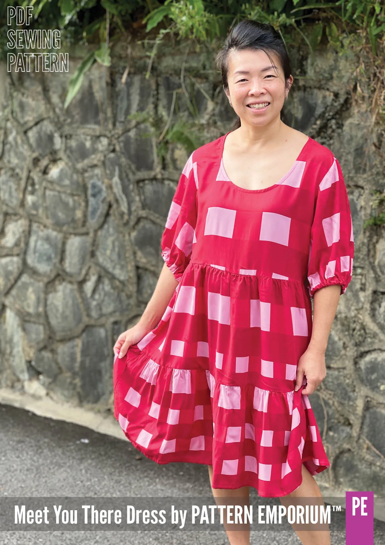 Meet You There | Tiered Dress & Top Sewing Pattern