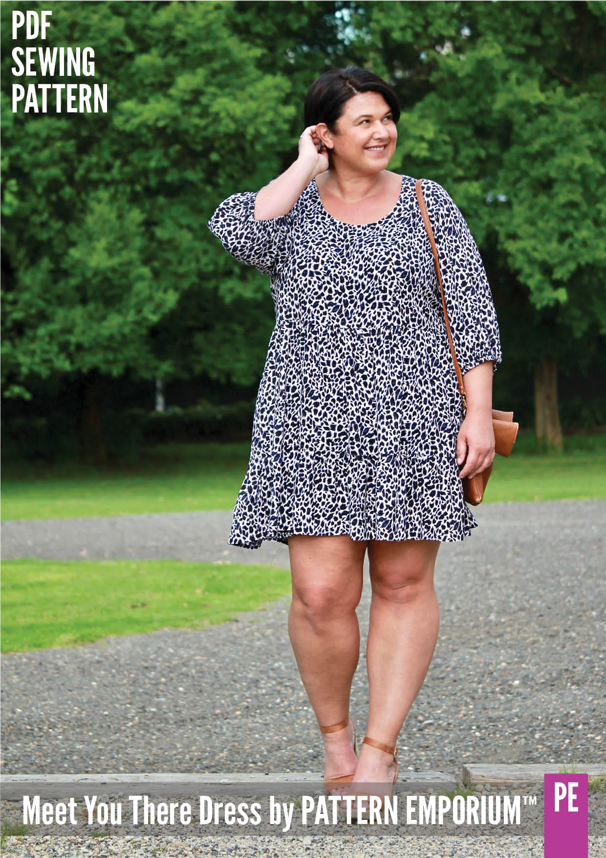 Meet You There | Tiered Dress & Top Sewing Pattern