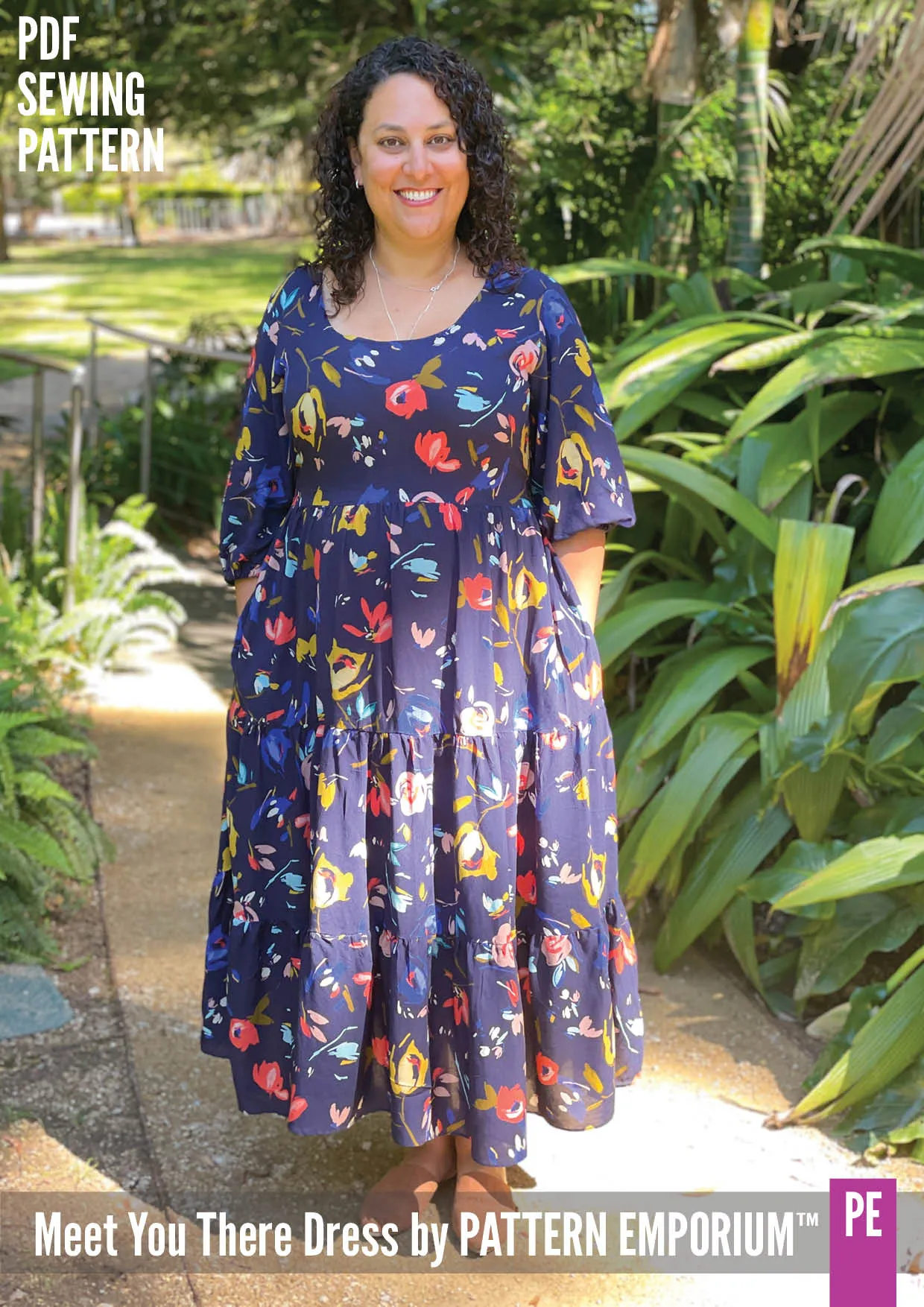 Meet You There | Tiered Dress & Top Sewing Pattern