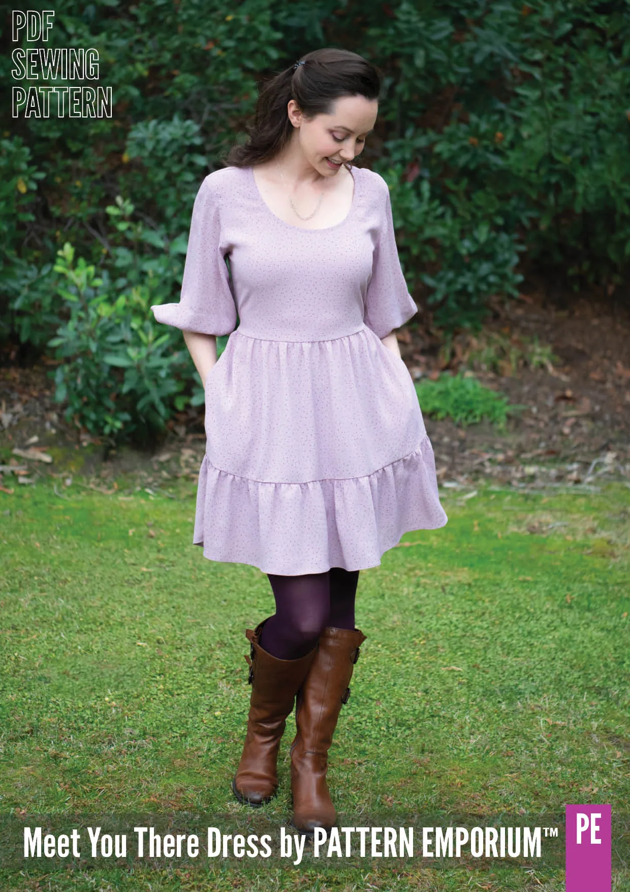 Meet You There | Tiered Dress & Top Sewing Pattern