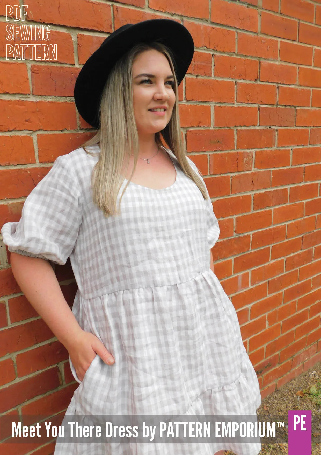 Meet You There | Tiered Dress & Top Sewing Pattern