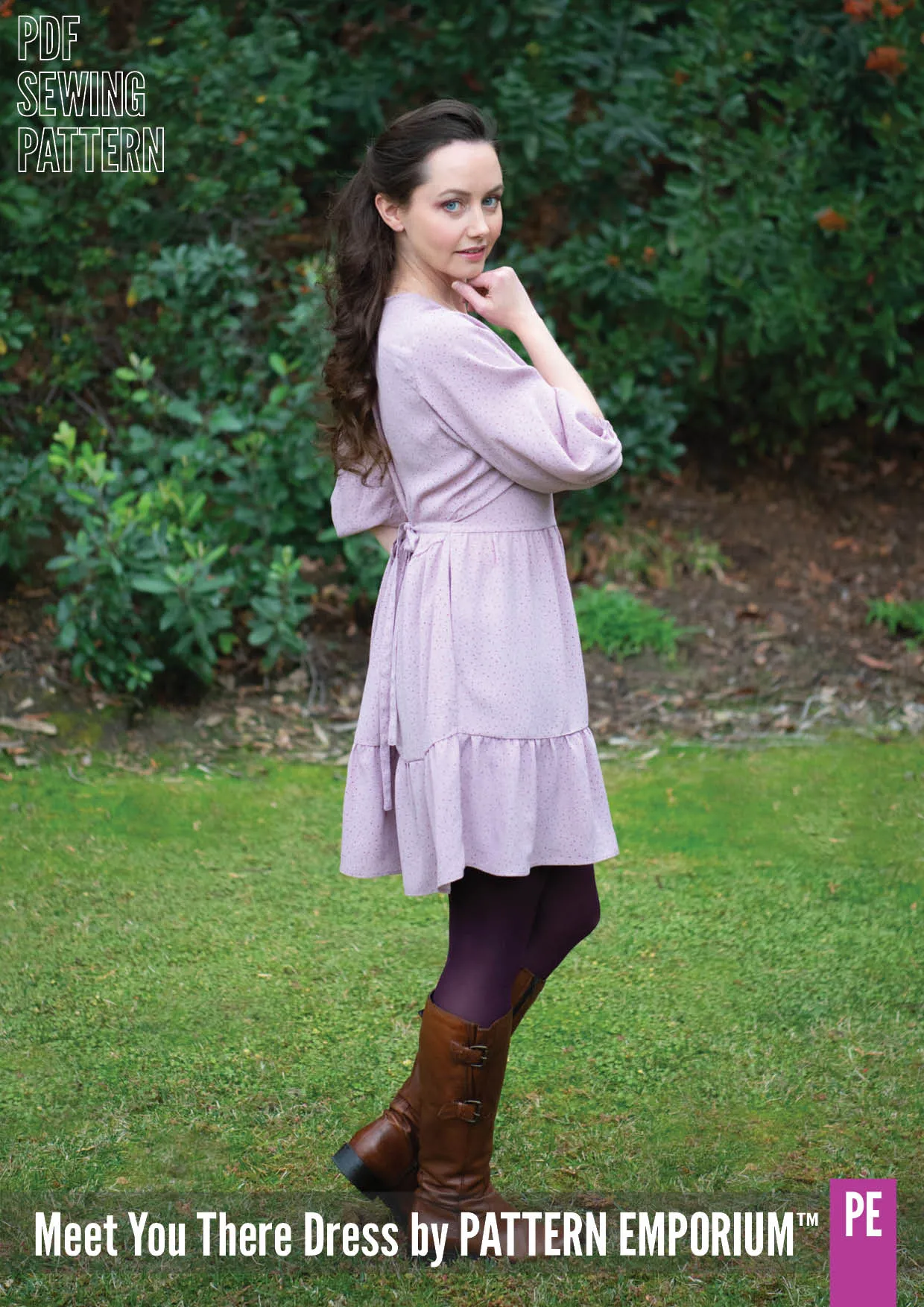 Meet You There | Tiered Dress & Top Sewing Pattern