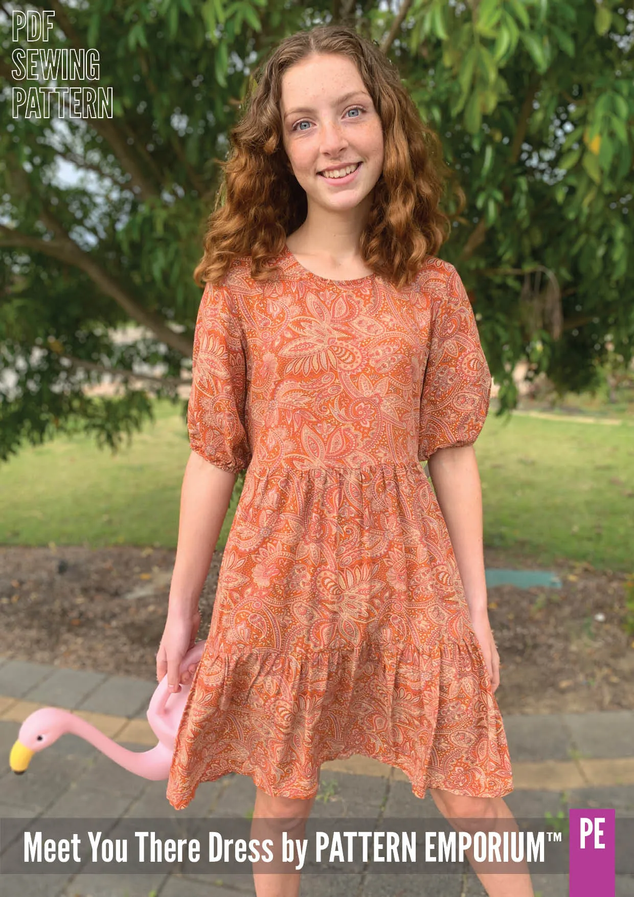 Meet You There | Tiered Dress & Top Sewing Pattern