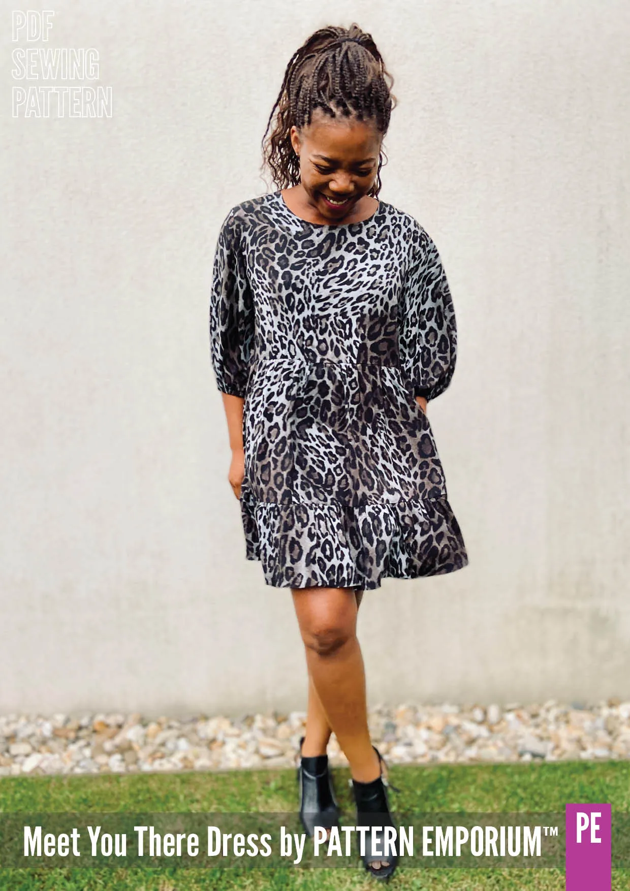Meet You There | Tiered Dress & Top Sewing Pattern