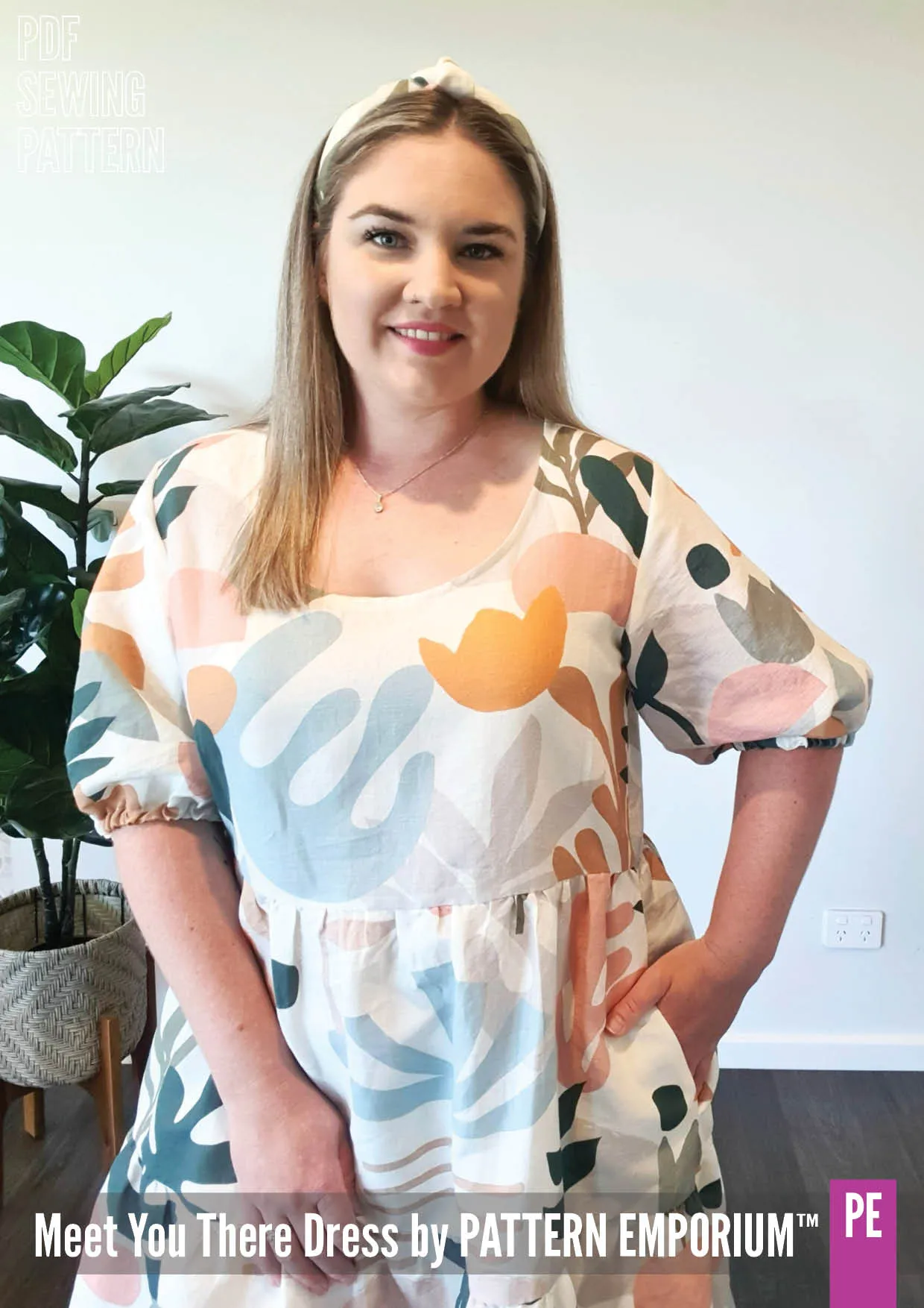 Meet You There | Tiered Dress & Top Sewing Pattern