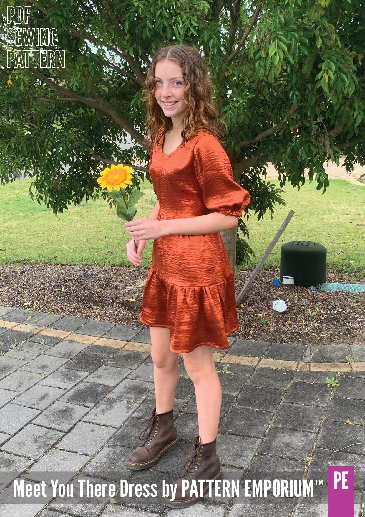 Meet You There | Tiered Dress & Top Sewing Pattern