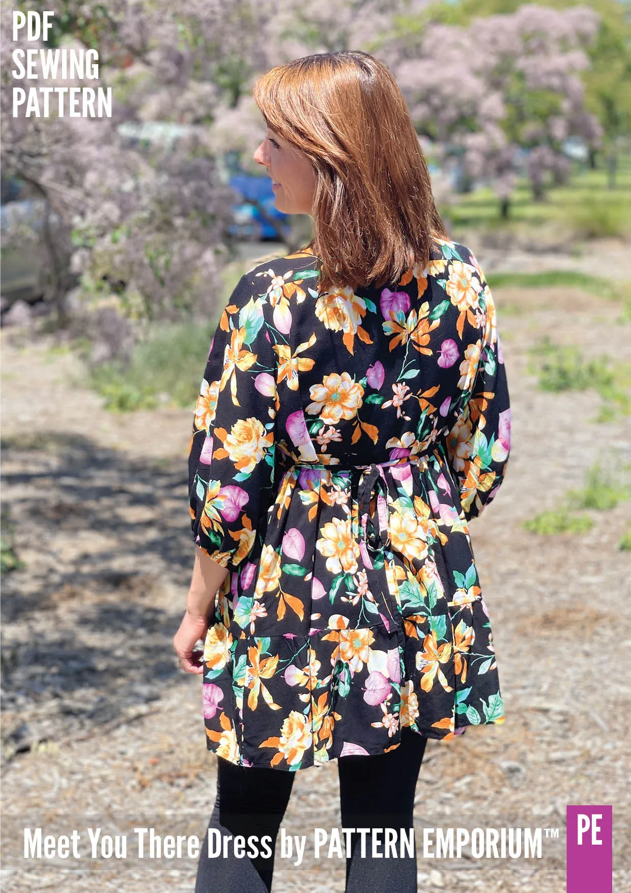 Meet You There | Tiered Dress & Top Sewing Pattern