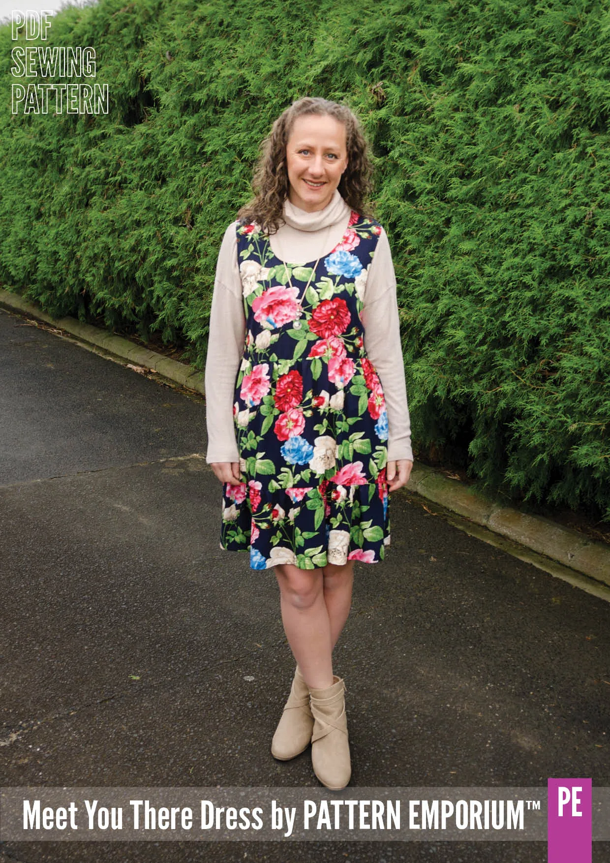 Meet You There | Tiered Dress & Top Sewing Pattern
