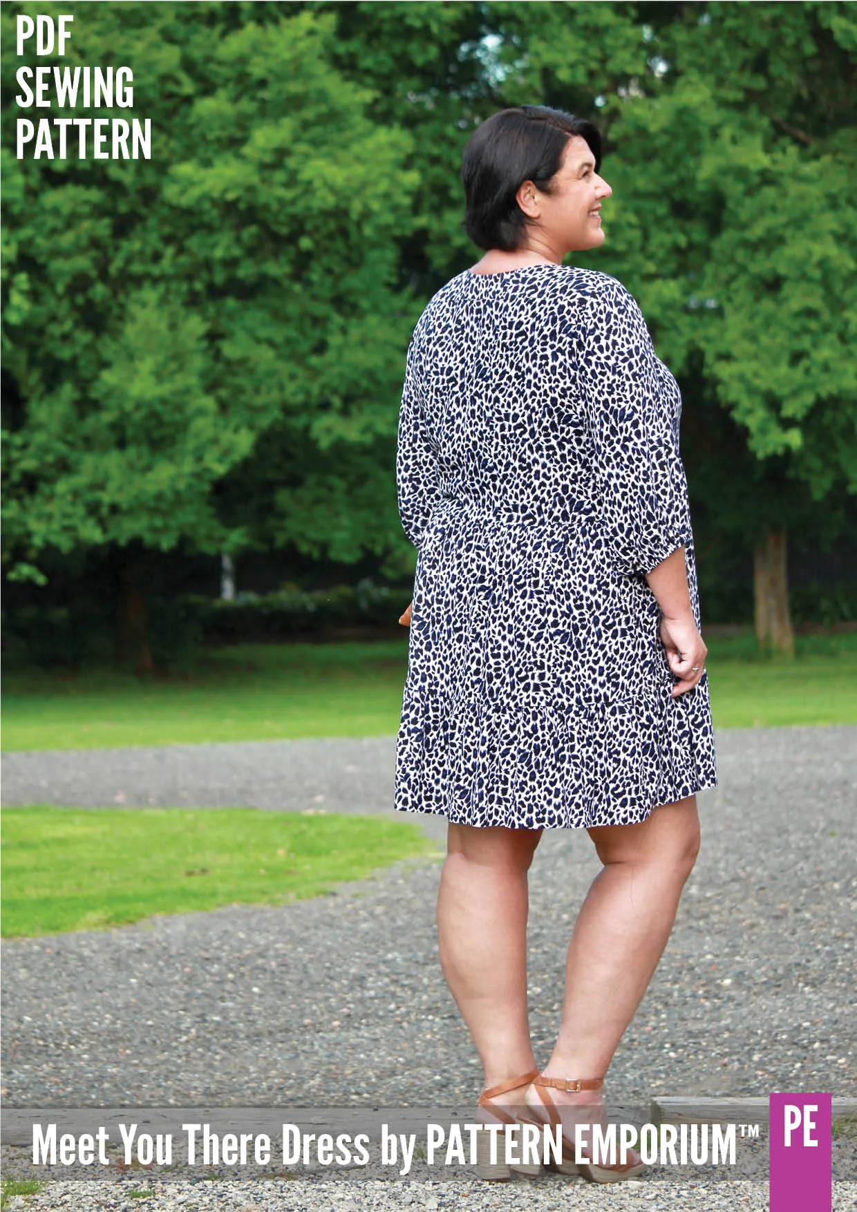 Meet You There | Tiered Dress & Top Sewing Pattern