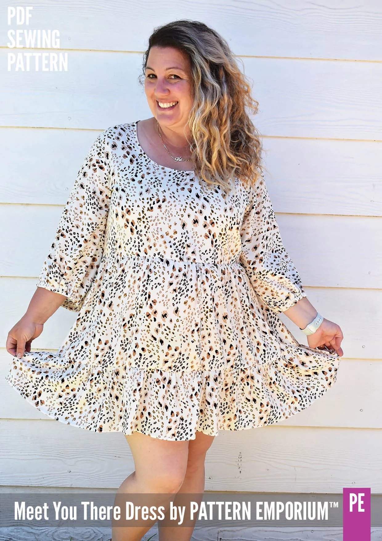 Meet You There | Tiered Dress & Top Sewing Pattern