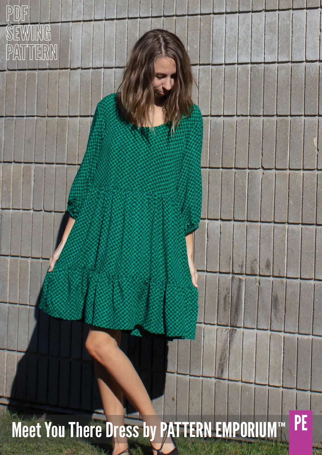 Meet You There | Tiered Dress & Top Sewing Pattern