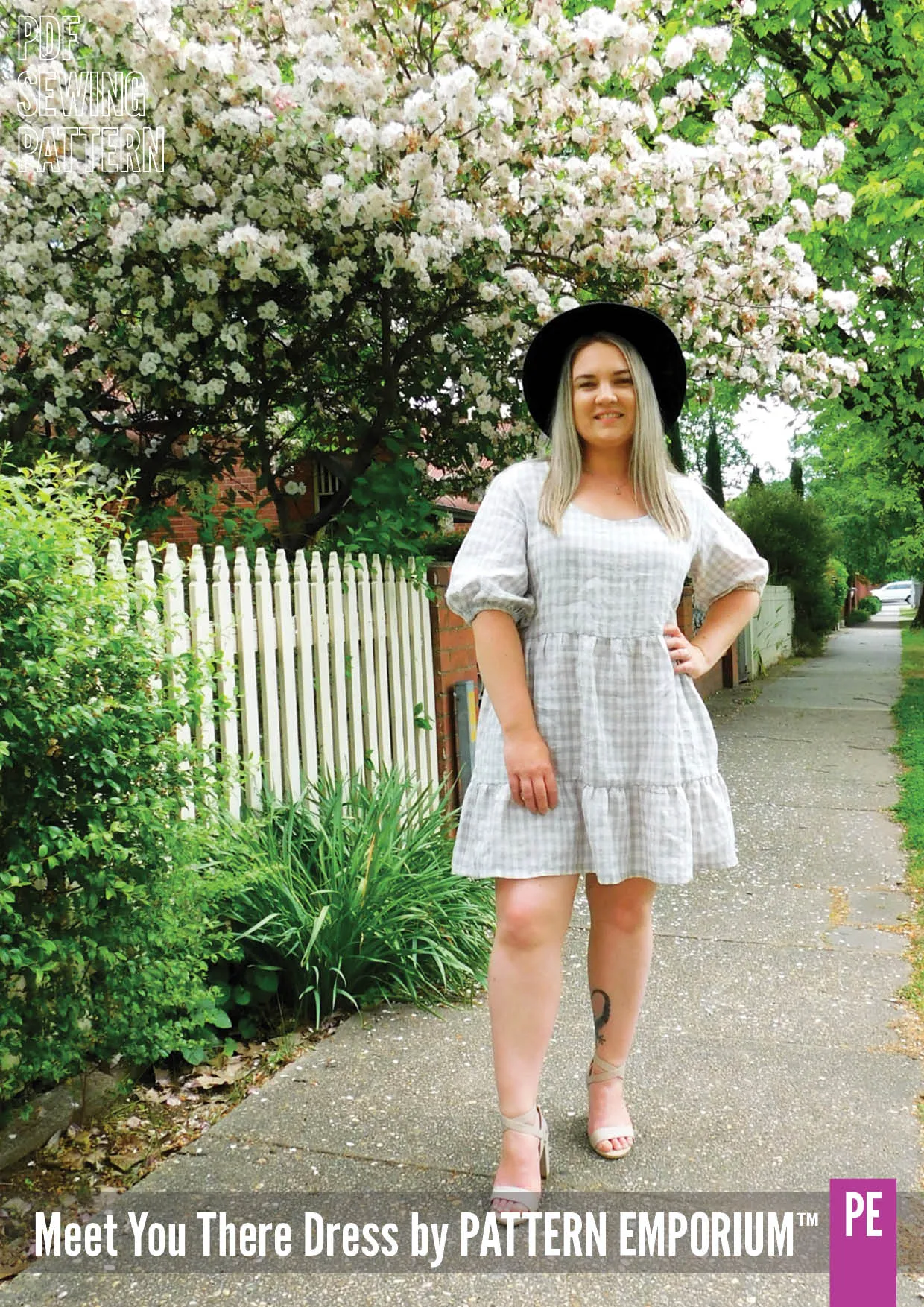 Meet You There | Tiered Dress & Top Sewing Pattern