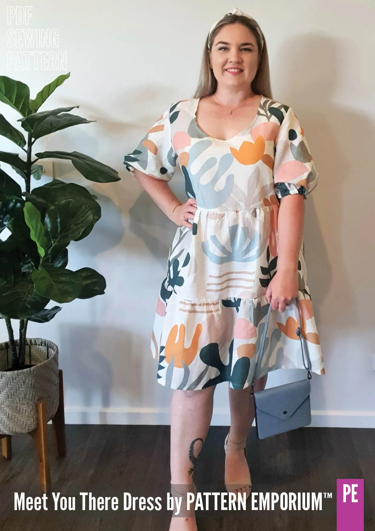 Meet You There | Tiered Dress & Top Sewing Pattern