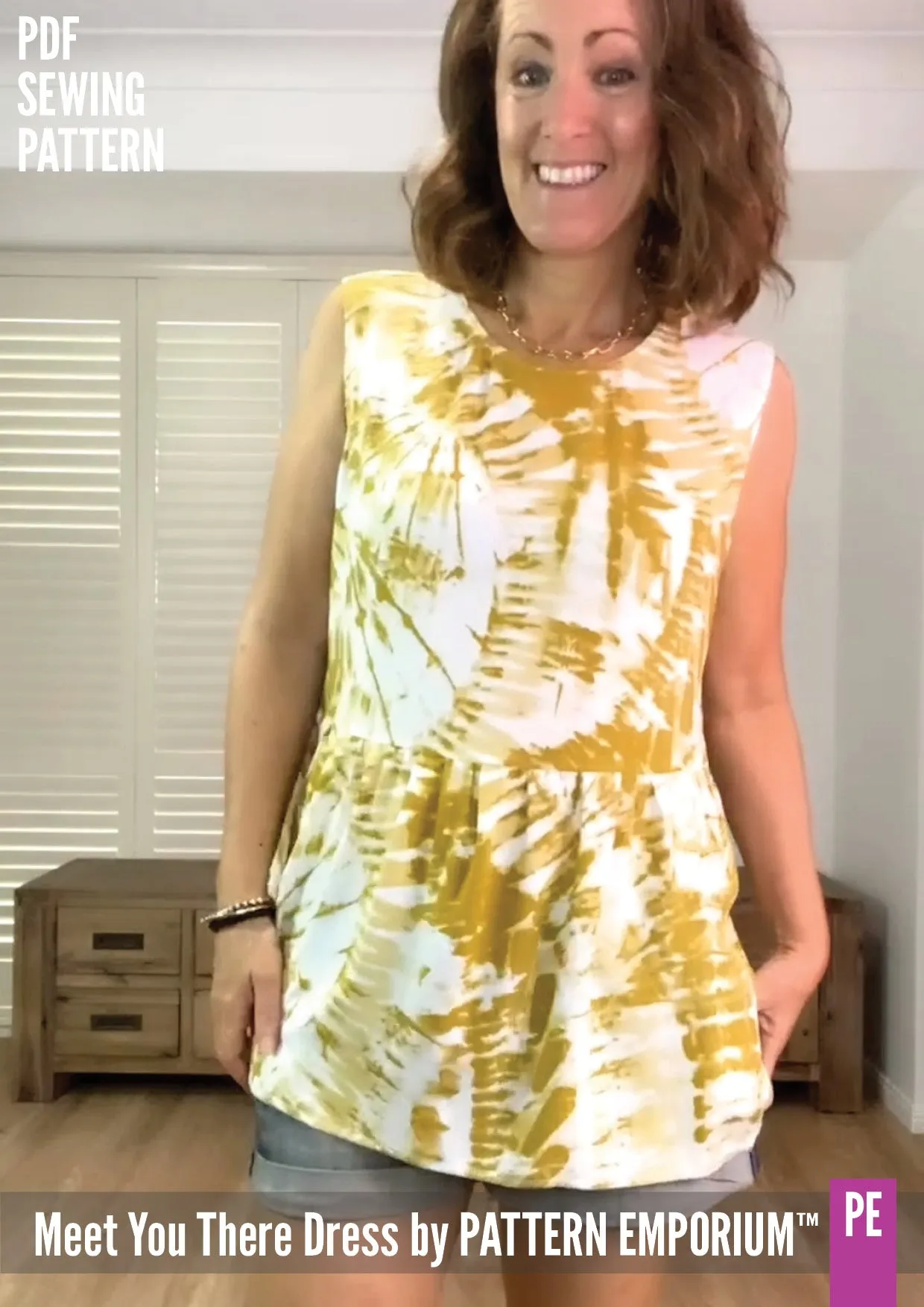 Meet You There | Tiered Dress & Top Sewing Pattern