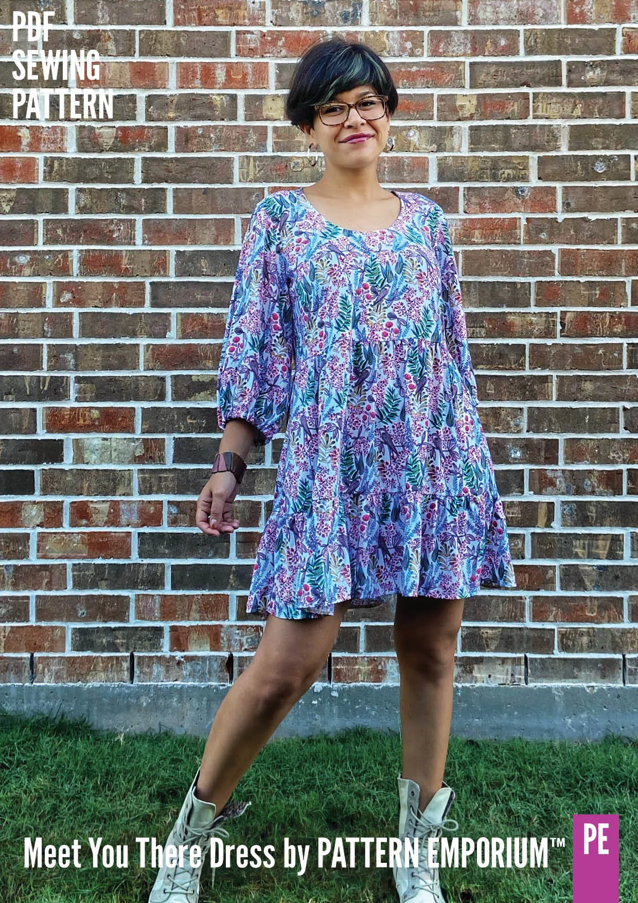 Meet You There | Tiered Dress & Top Sewing Pattern