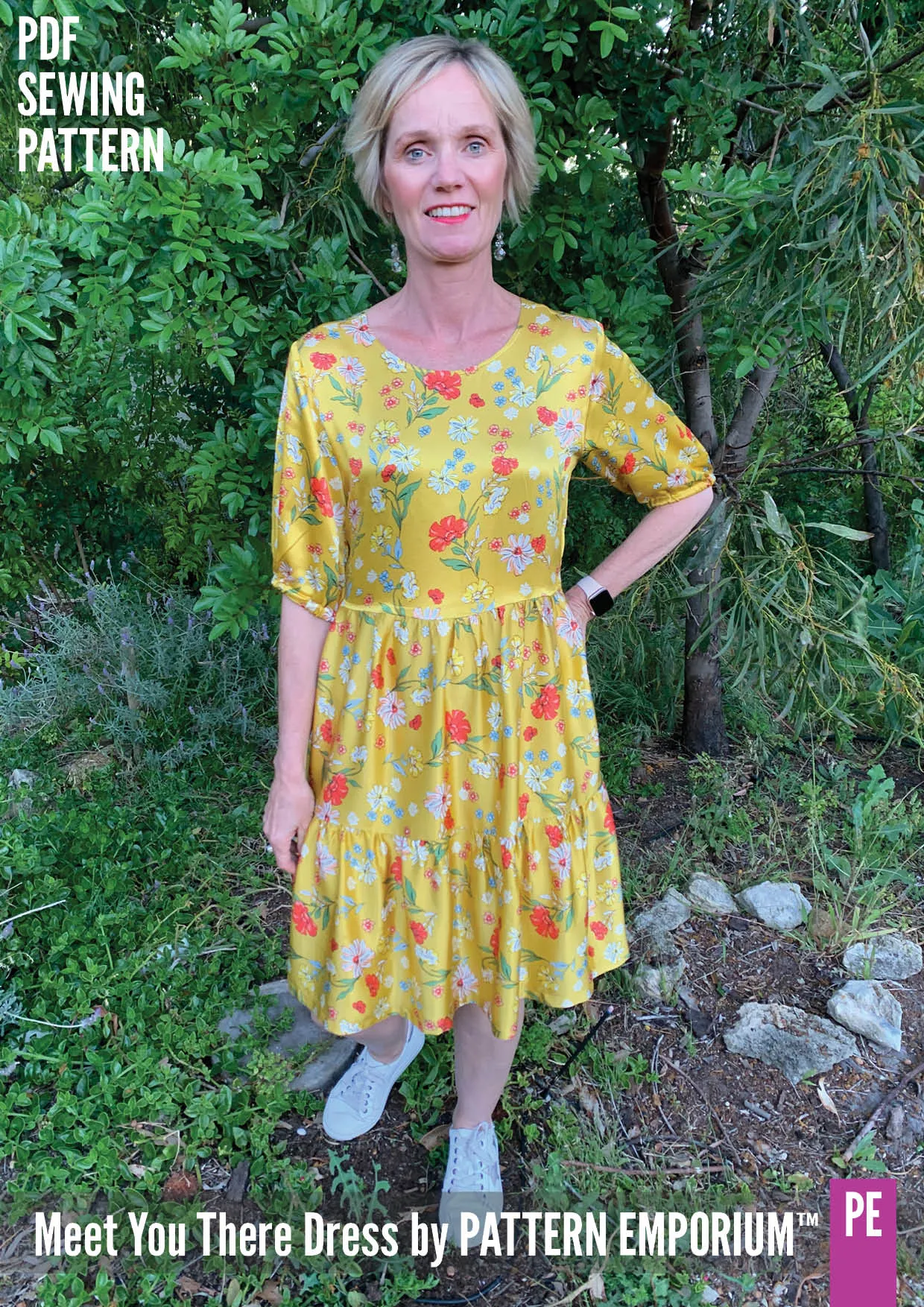 Meet You There | Tiered Dress & Top Sewing Pattern