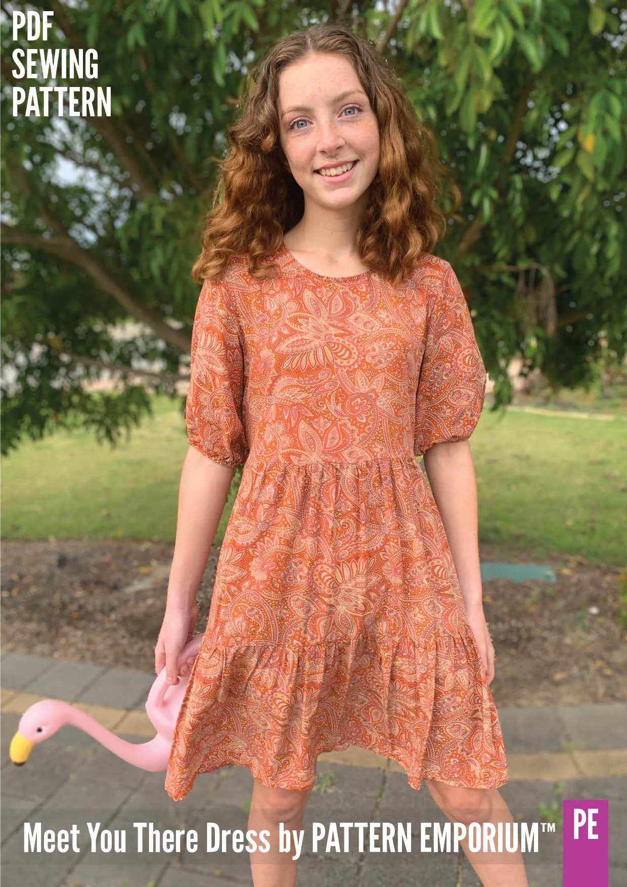 Meet You There | Tiered Dress & Top Sewing Pattern