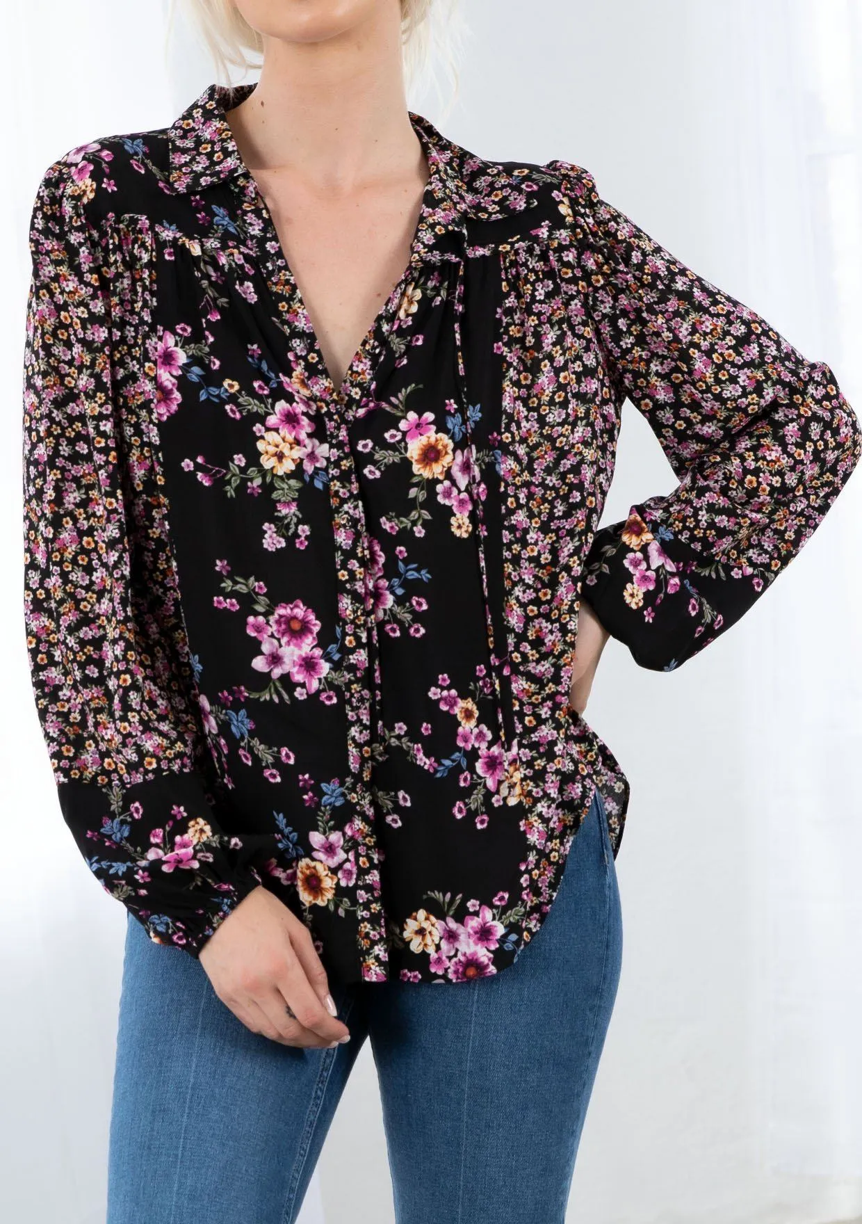 Moondance Floral Blouse