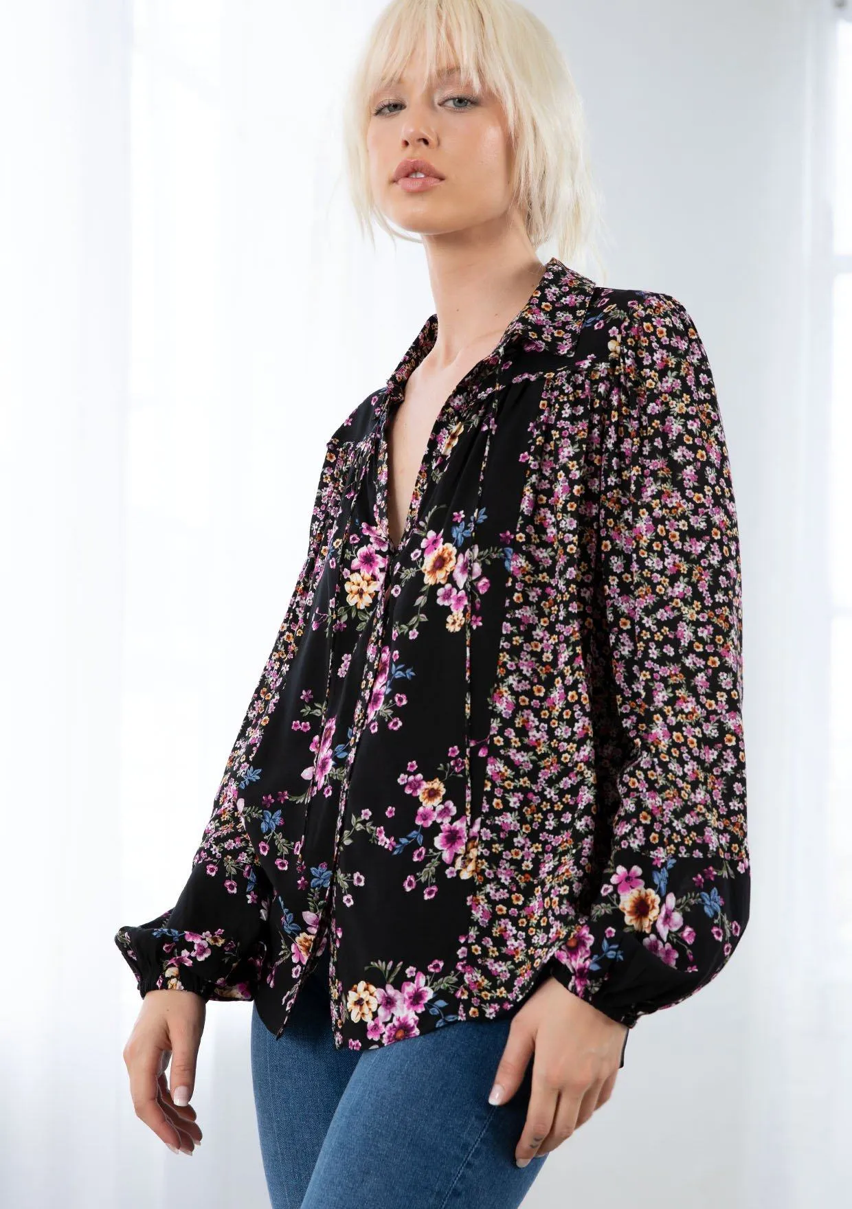 Moondance Floral Blouse