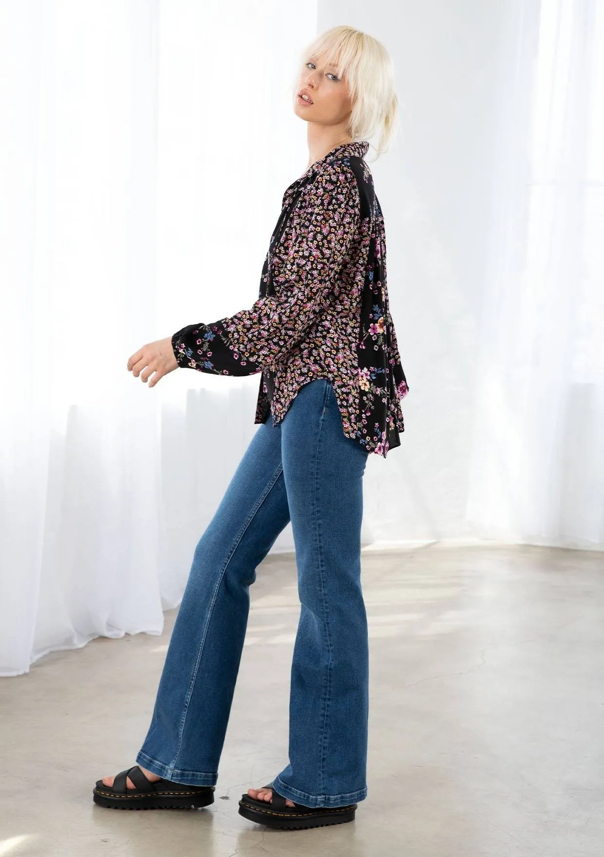 Moondance Floral Blouse