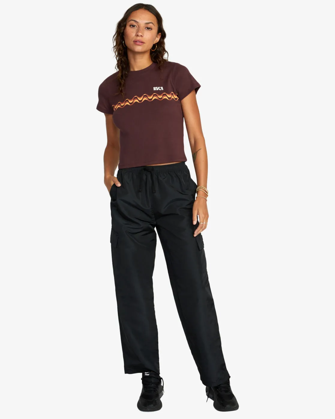 Optics Baby Tee - Espresso