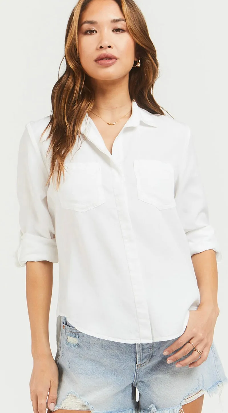 Riley Button-Up Shirt By Velvet Heart