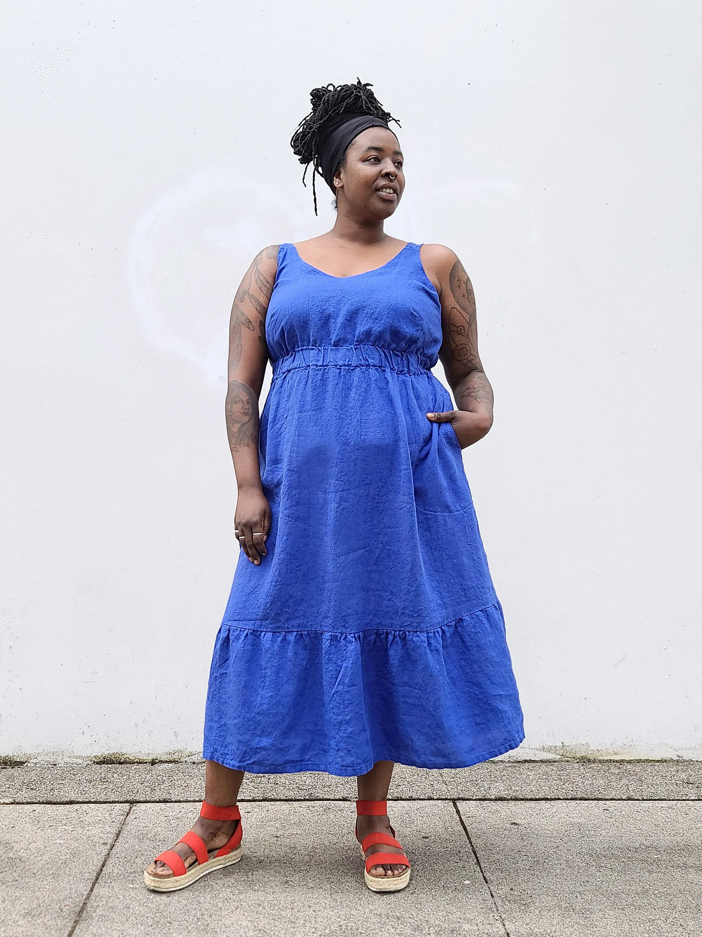 Sauvie Sundress Sewing Pattern | Sizes 16-34  by Sew House Seven