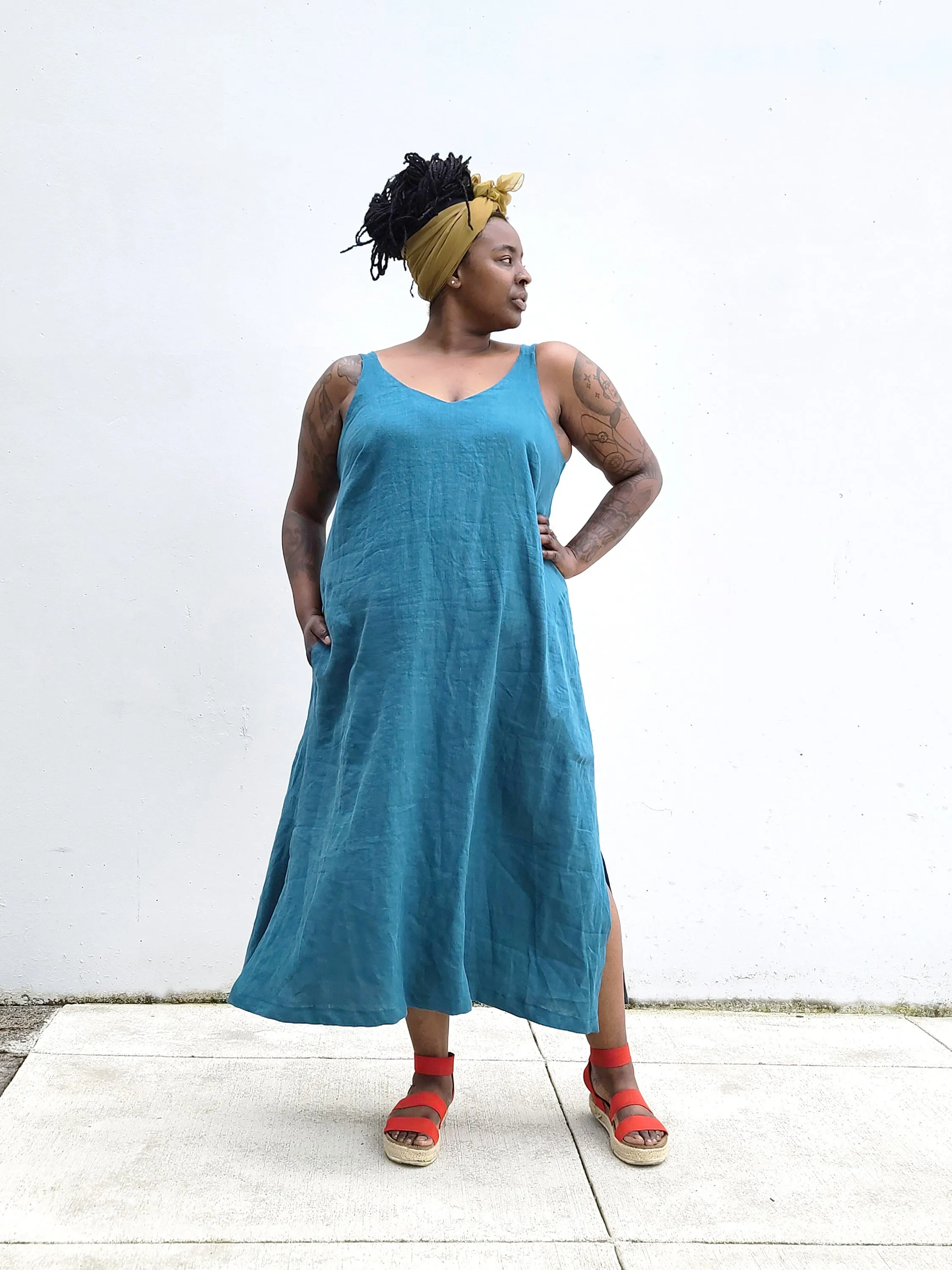 Sauvie Sundress Sewing Pattern | Sizes 16-34  by Sew House Seven