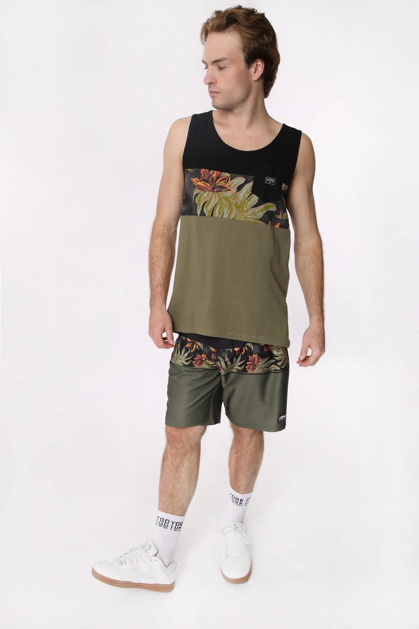 Short de Plage Imprimé Zoo York Homme