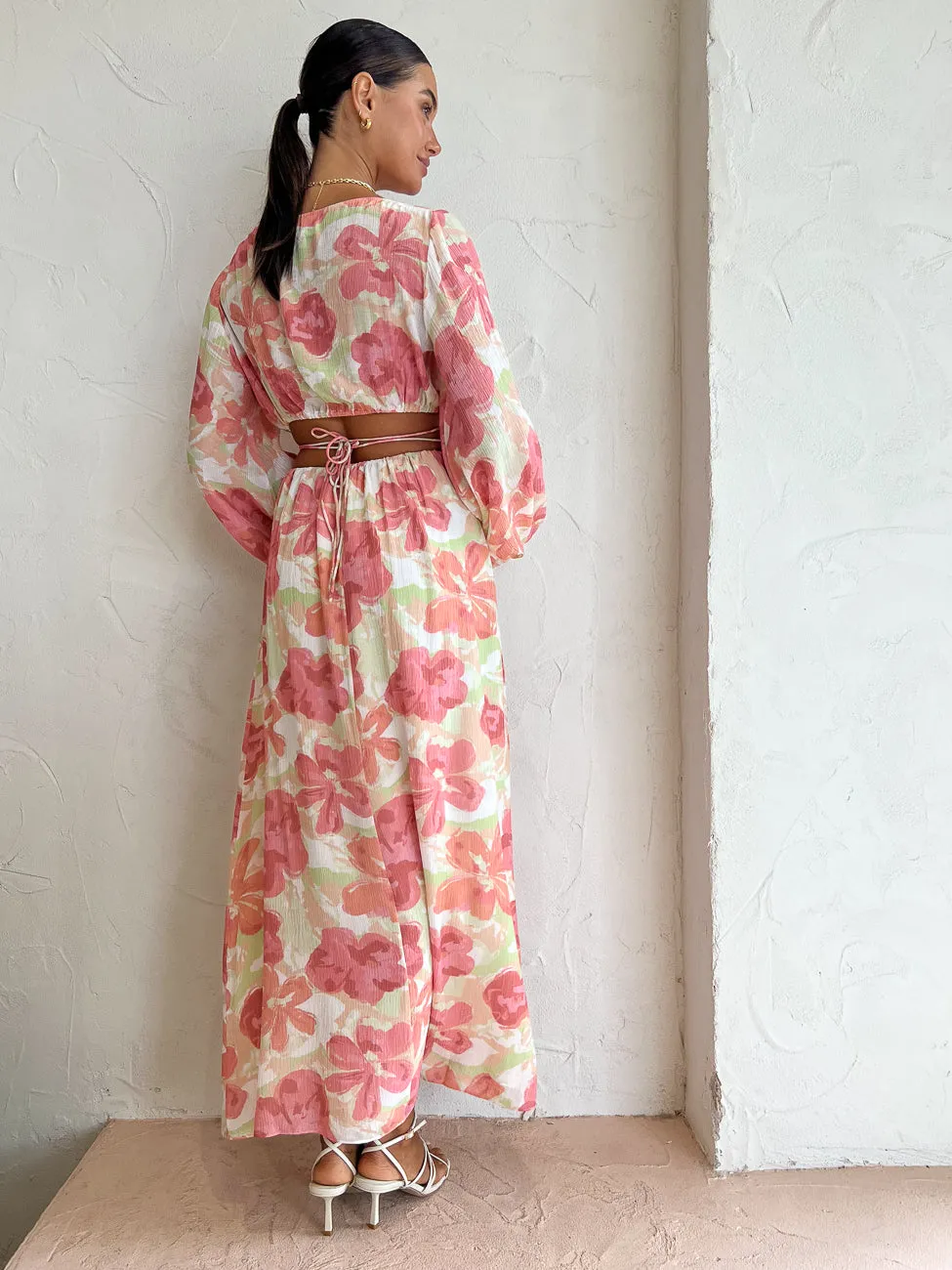 Significant Other Naomi Maxi Dress in Watercolour Floral