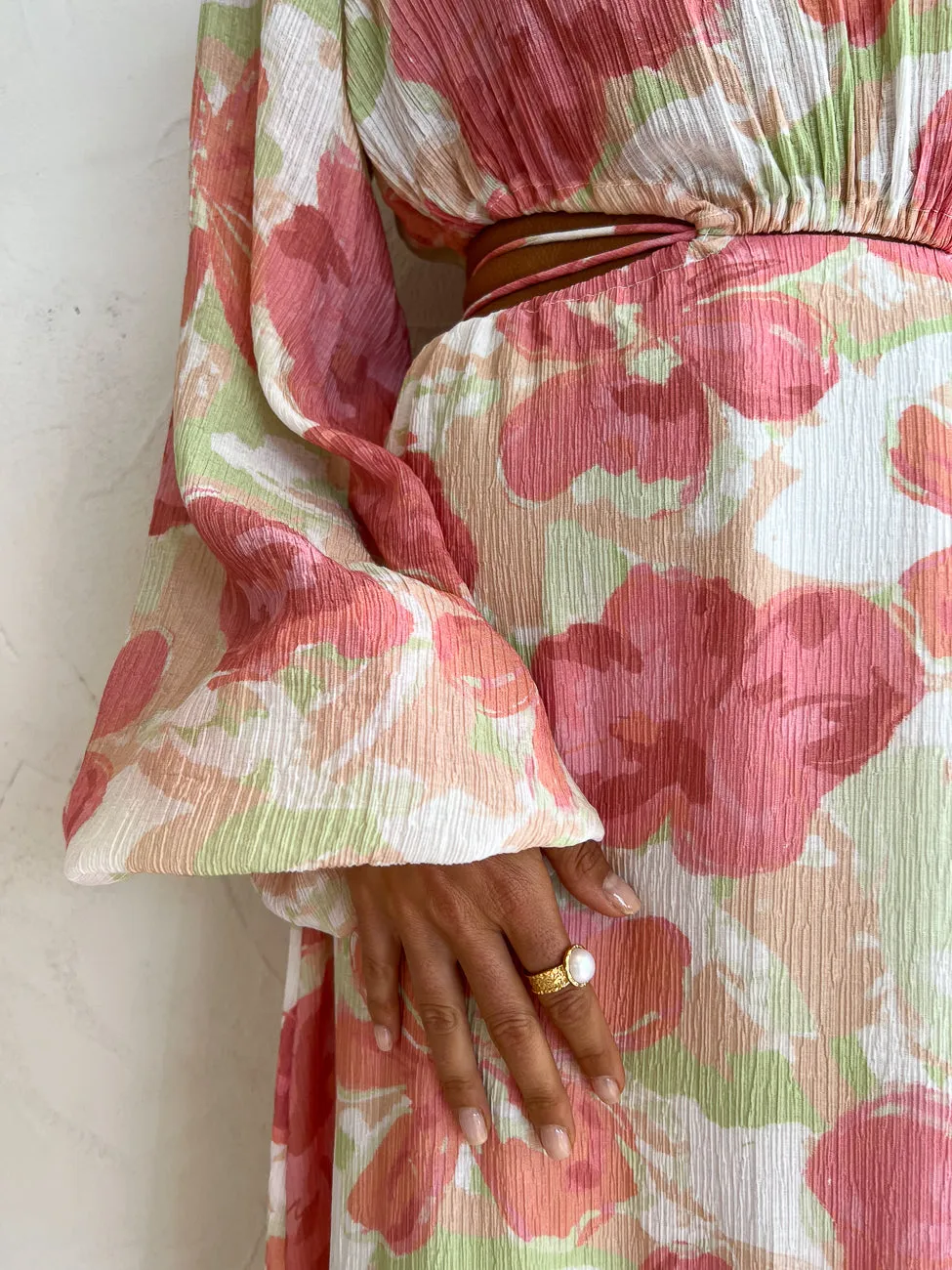 Significant Other Naomi Maxi Dress in Watercolour Floral