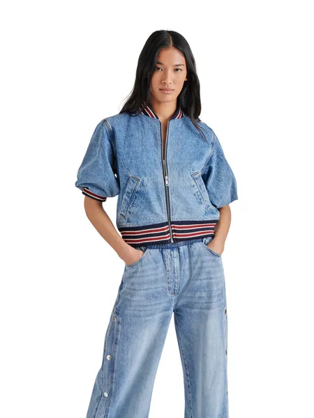 STE Zamora Denim Bomber Jacket