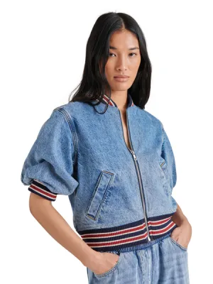 STE Zamora Denim Bomber Jacket