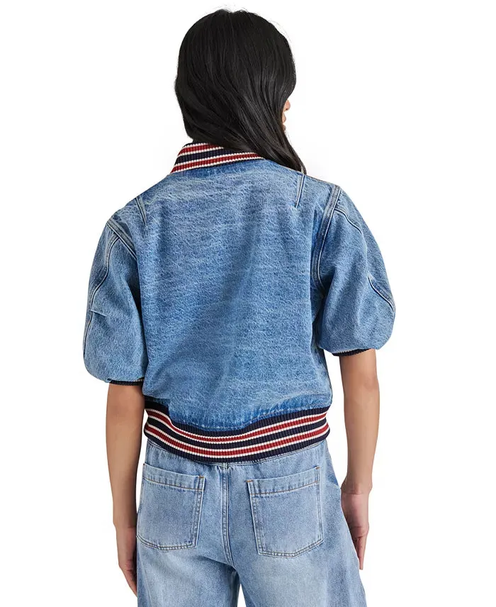 STE Zamora Denim Bomber Jacket