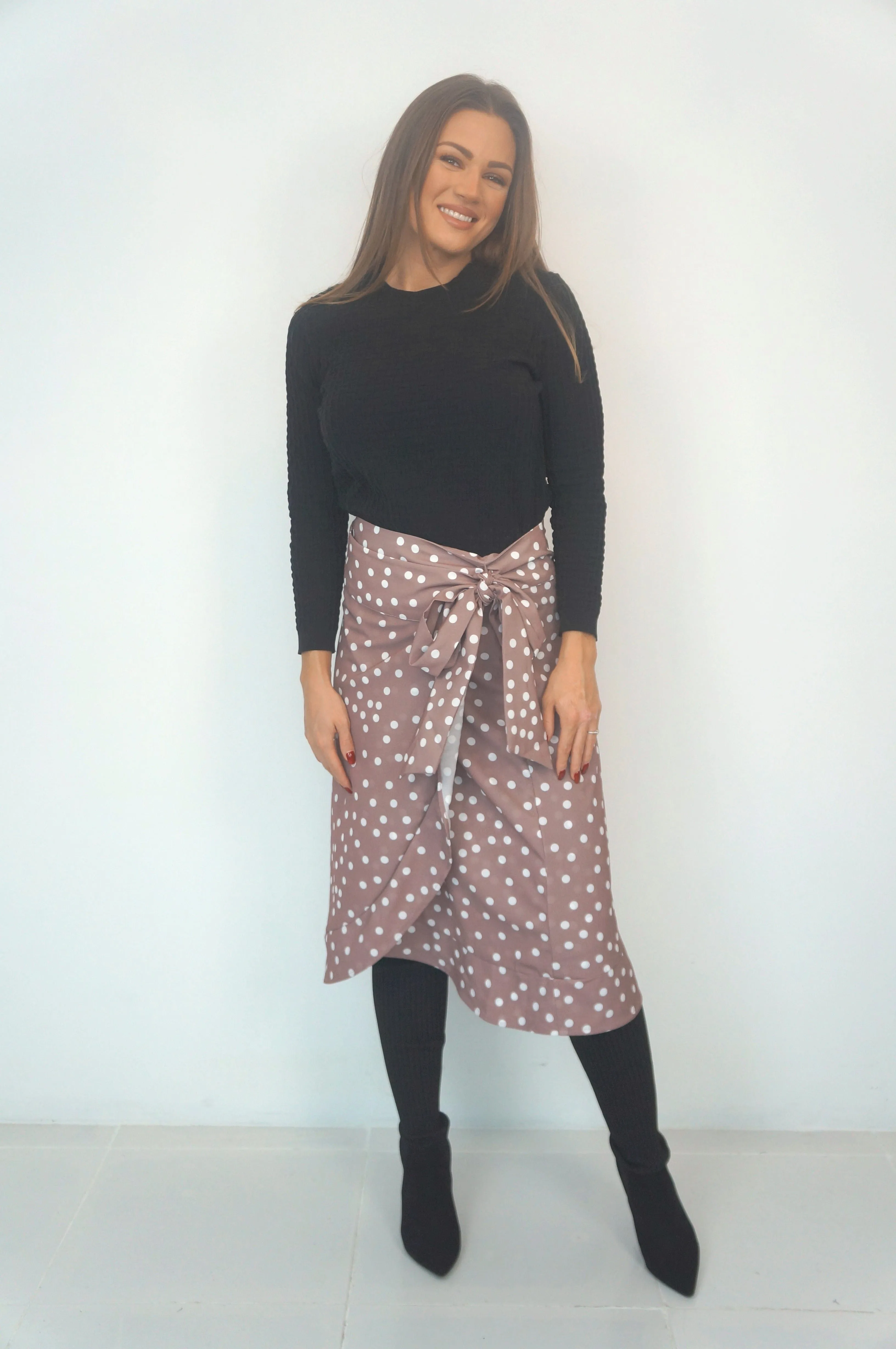 The Ruffle Wrap Skirt - Pretty Woman