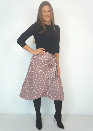 The Ruffle Wrap Skirt - Pretty Woman