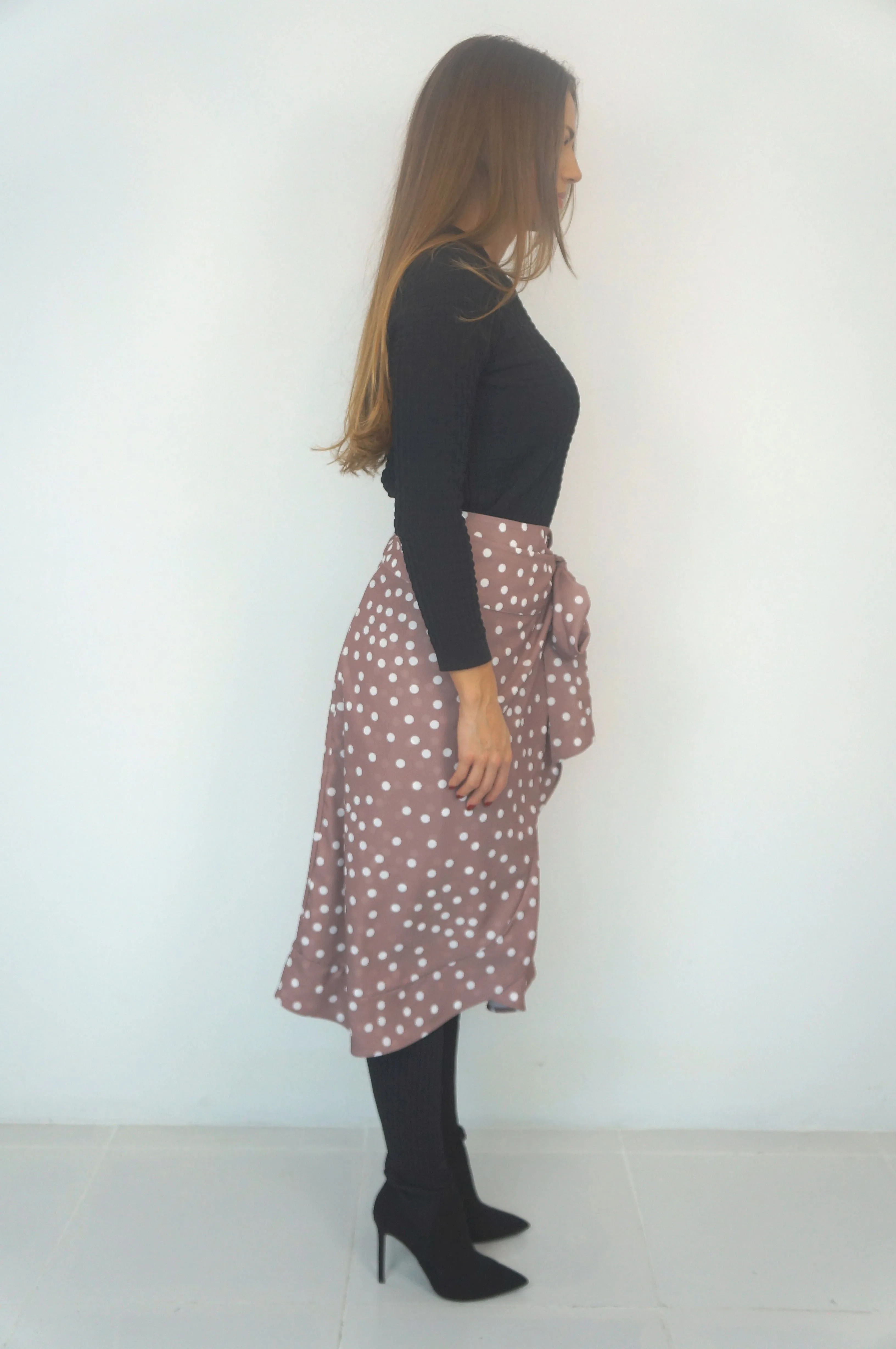 The Ruffle Wrap Skirt - Pretty Woman