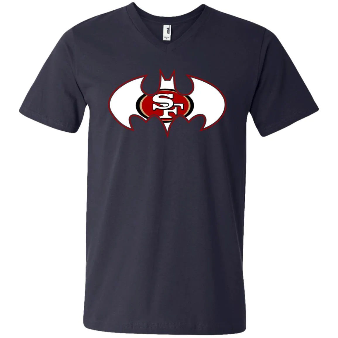 We Are The San Francisco 49ers Batman Nfl Mashup Men V-Neck T-Shirt